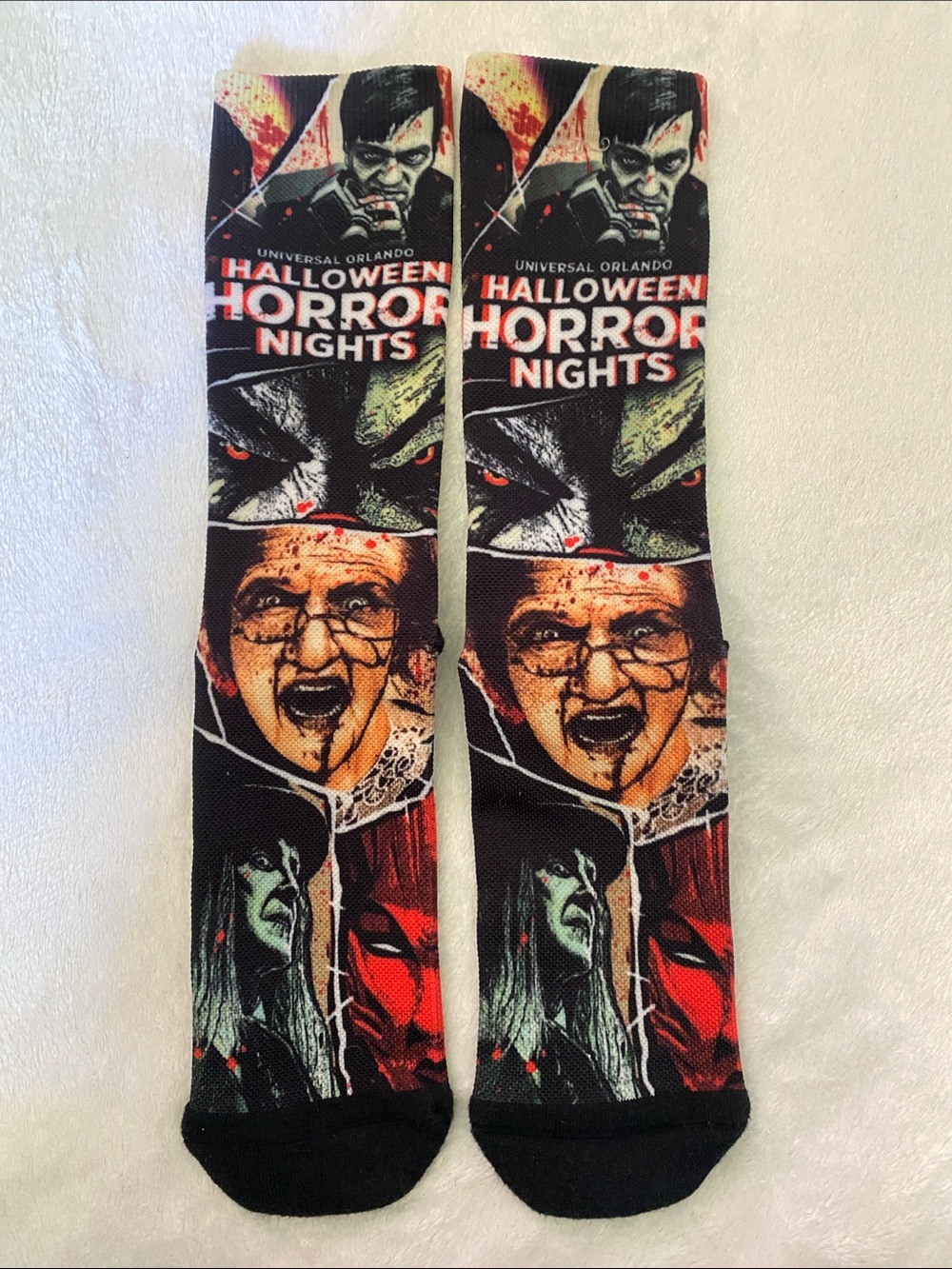 Halloween Horror Nights Socks